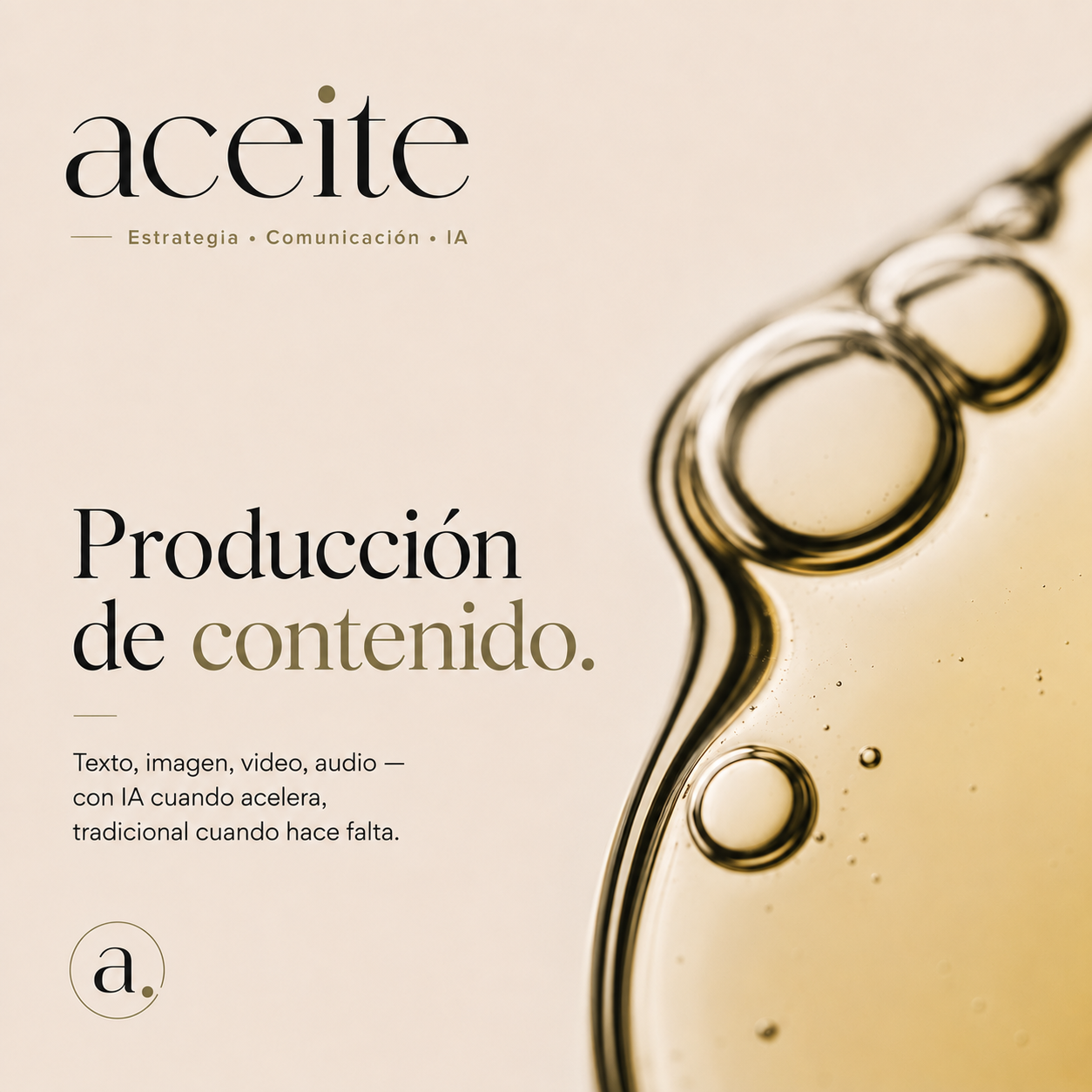 Producción de contenido